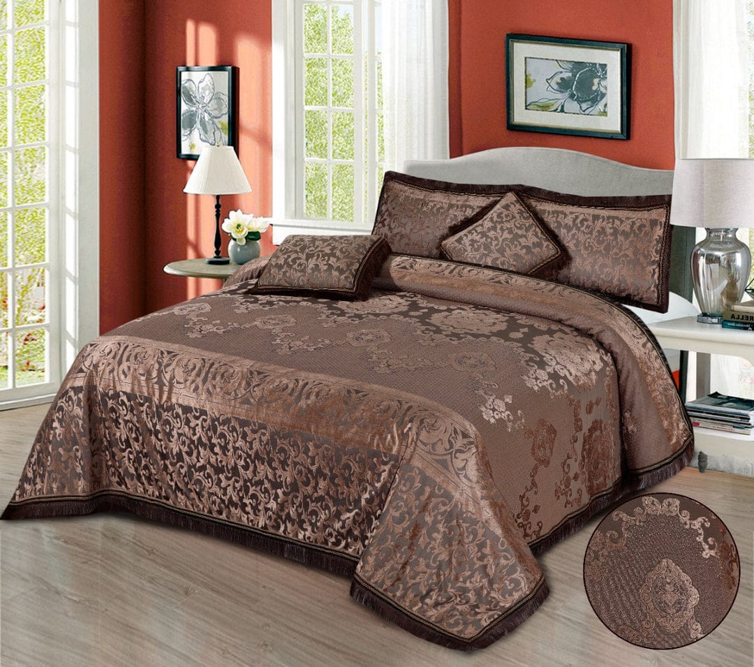 VELVET BEDSHEET SET- 5 Pcs – Furnisho